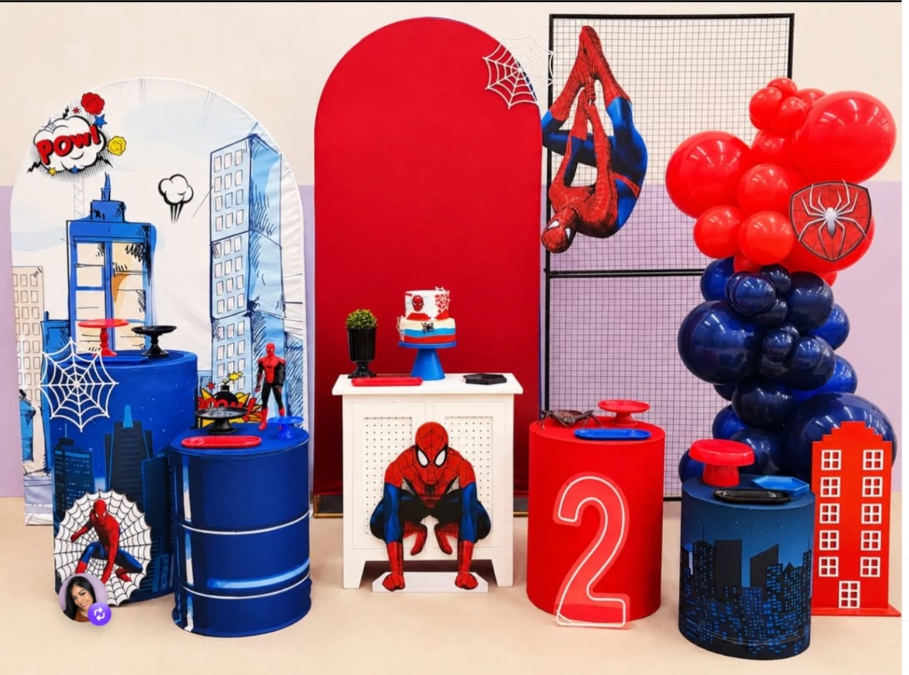Composiçao Homem Aranha - laladecor