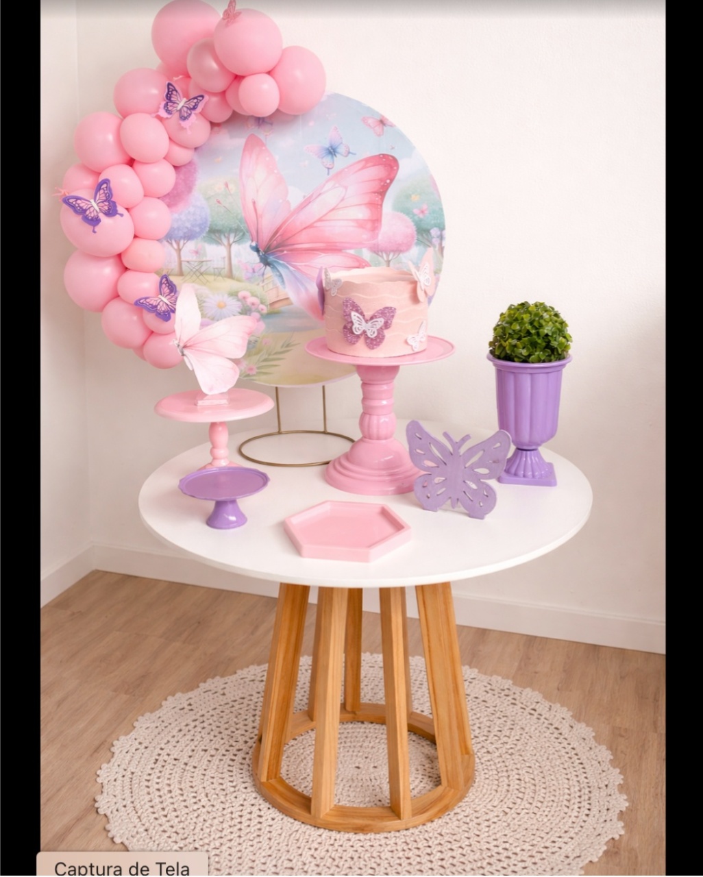 Kit Thais Borboleta - laladecor