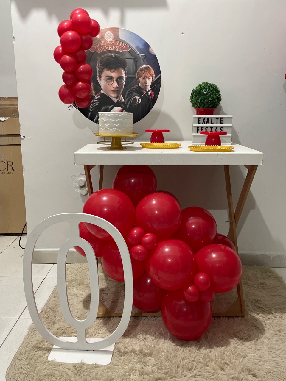 Festa Na Mesa Completa - Harry Potter - EXALTE FESTAS