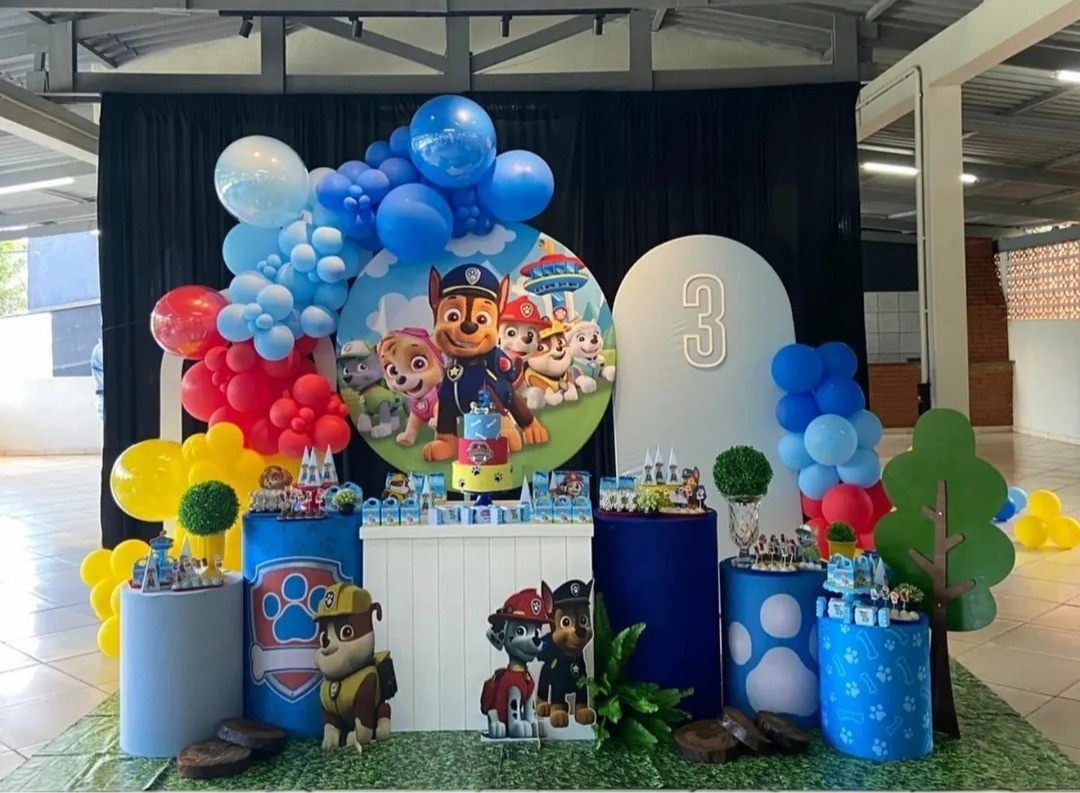 Decoração - Patrulha Canina - EXALTE FESTAS