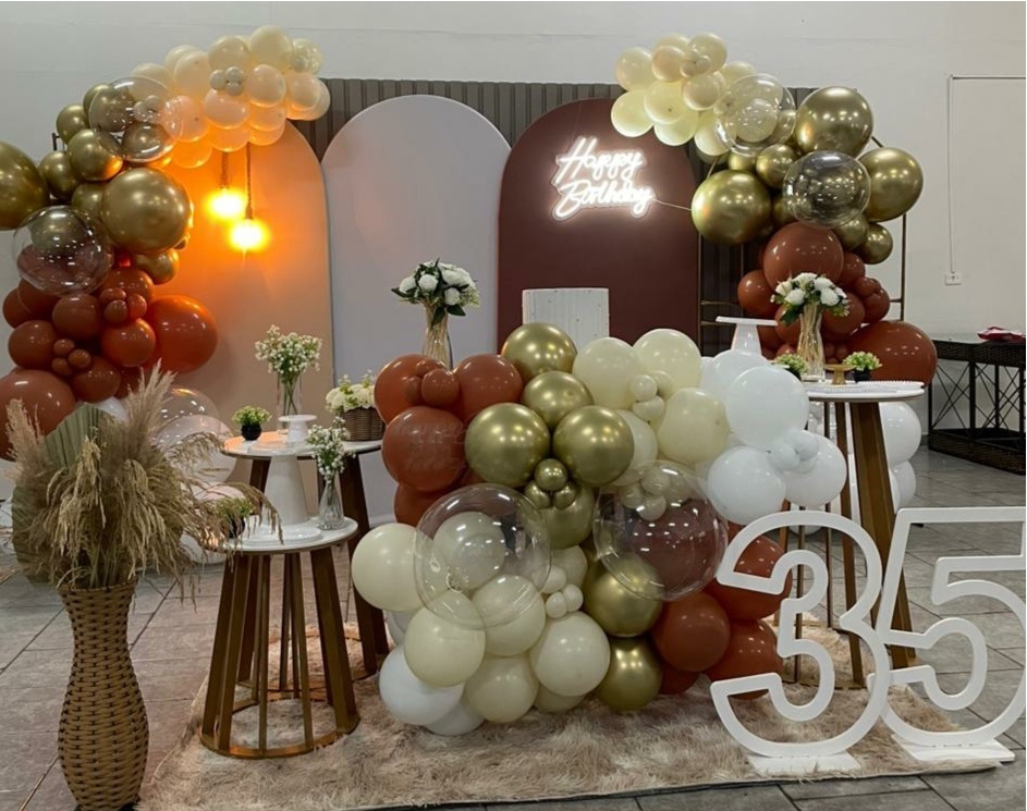 Decoração - Marrom - EXALTE FESTAS