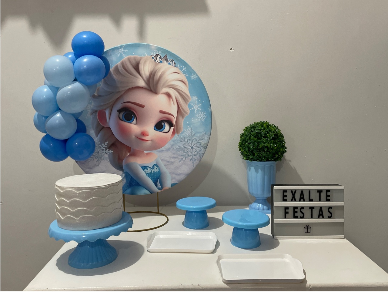 Festa Na Mesa - Frozen - EXALTE FESTAS