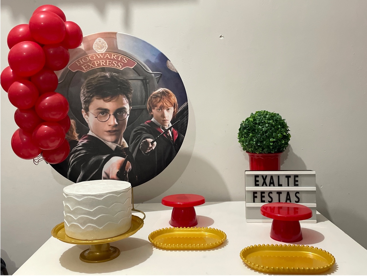 Festa Na Mesa - Harry Potter - EXALTE FESTAS