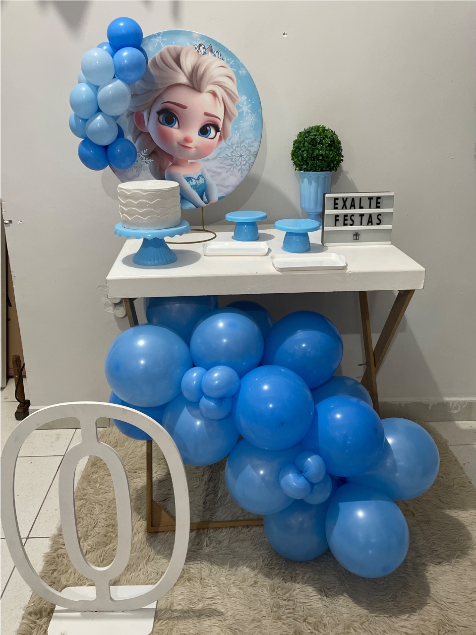 Festa Na Mesa Completa - Frozen - EXALTE FESTAS