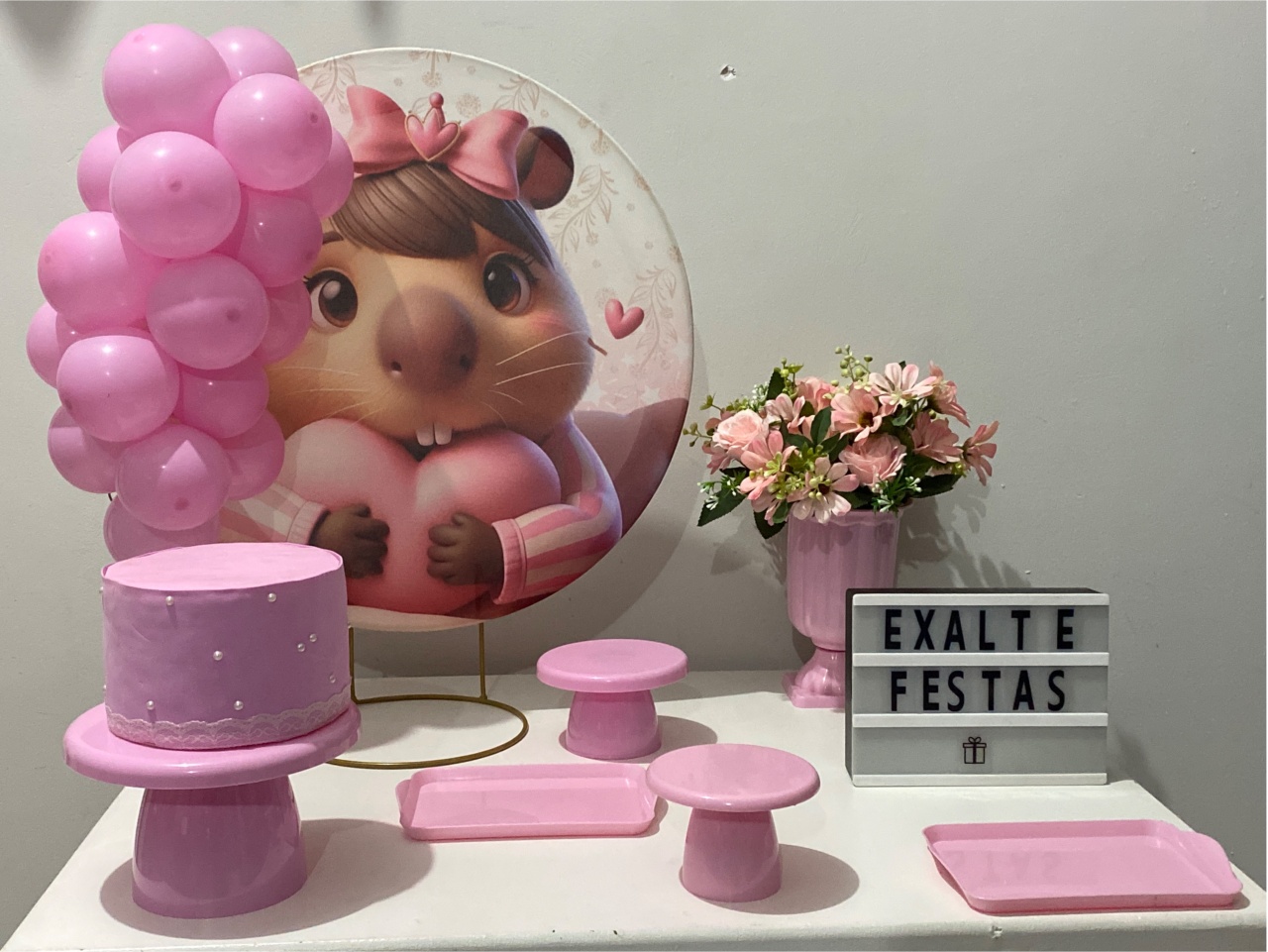 Festa Na Mesa - Capivara - EXALTE FESTAS