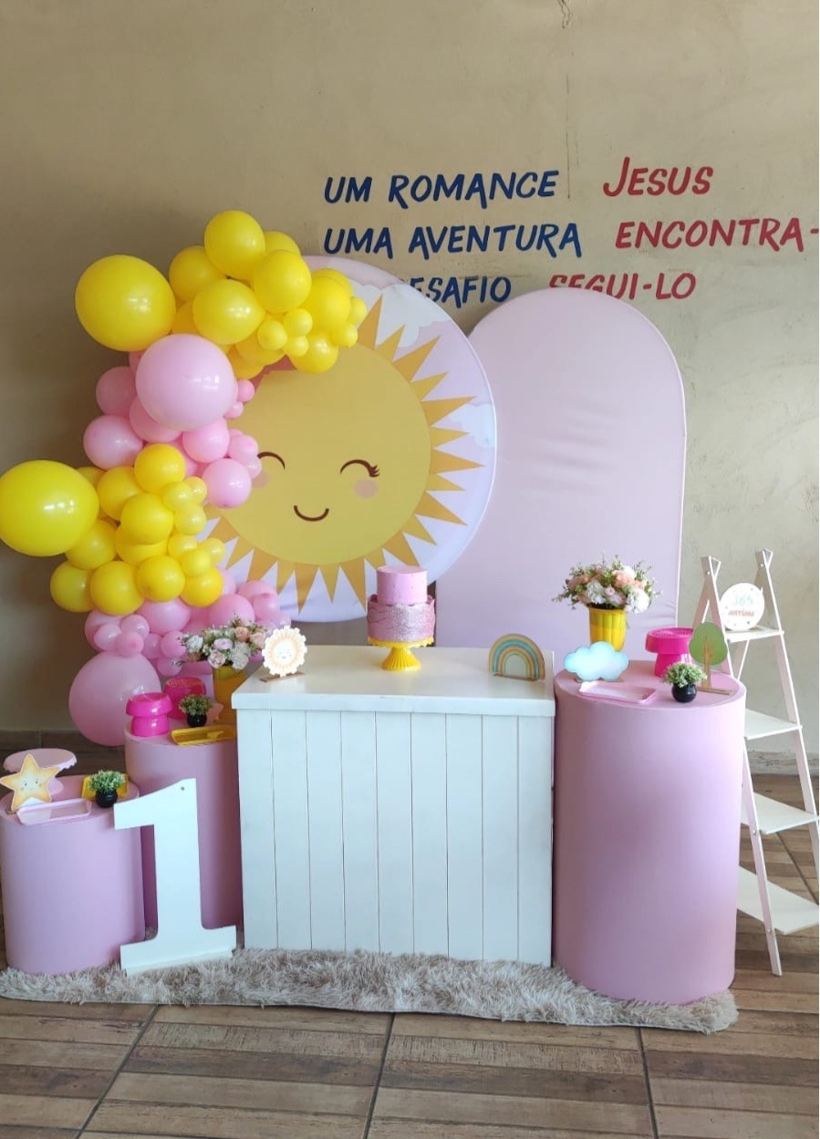 Decoração - Solzinho - EXALTE FESTAS