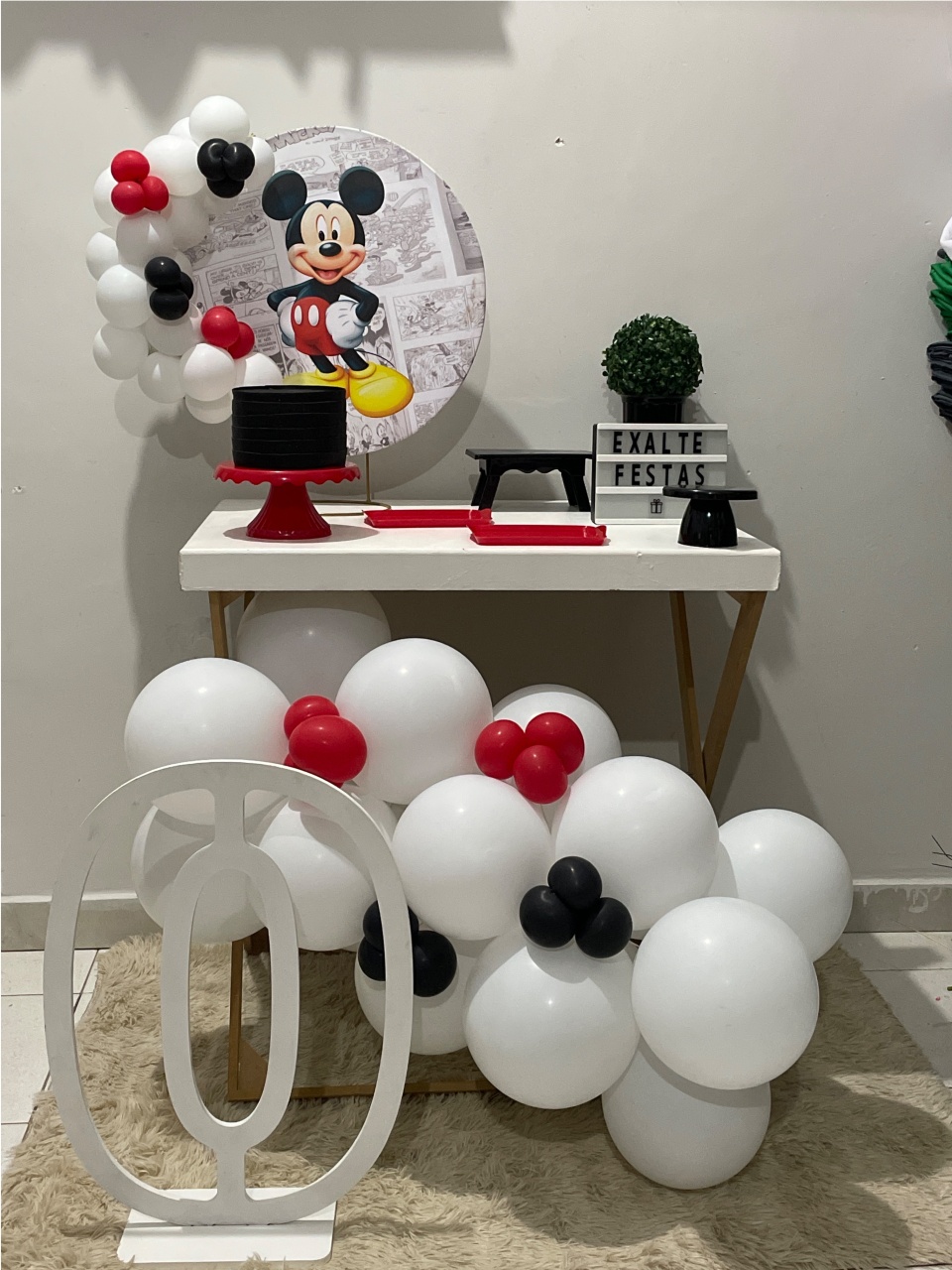 Festa Na Mesa Completa - Mickey - EXALTE FESTAS