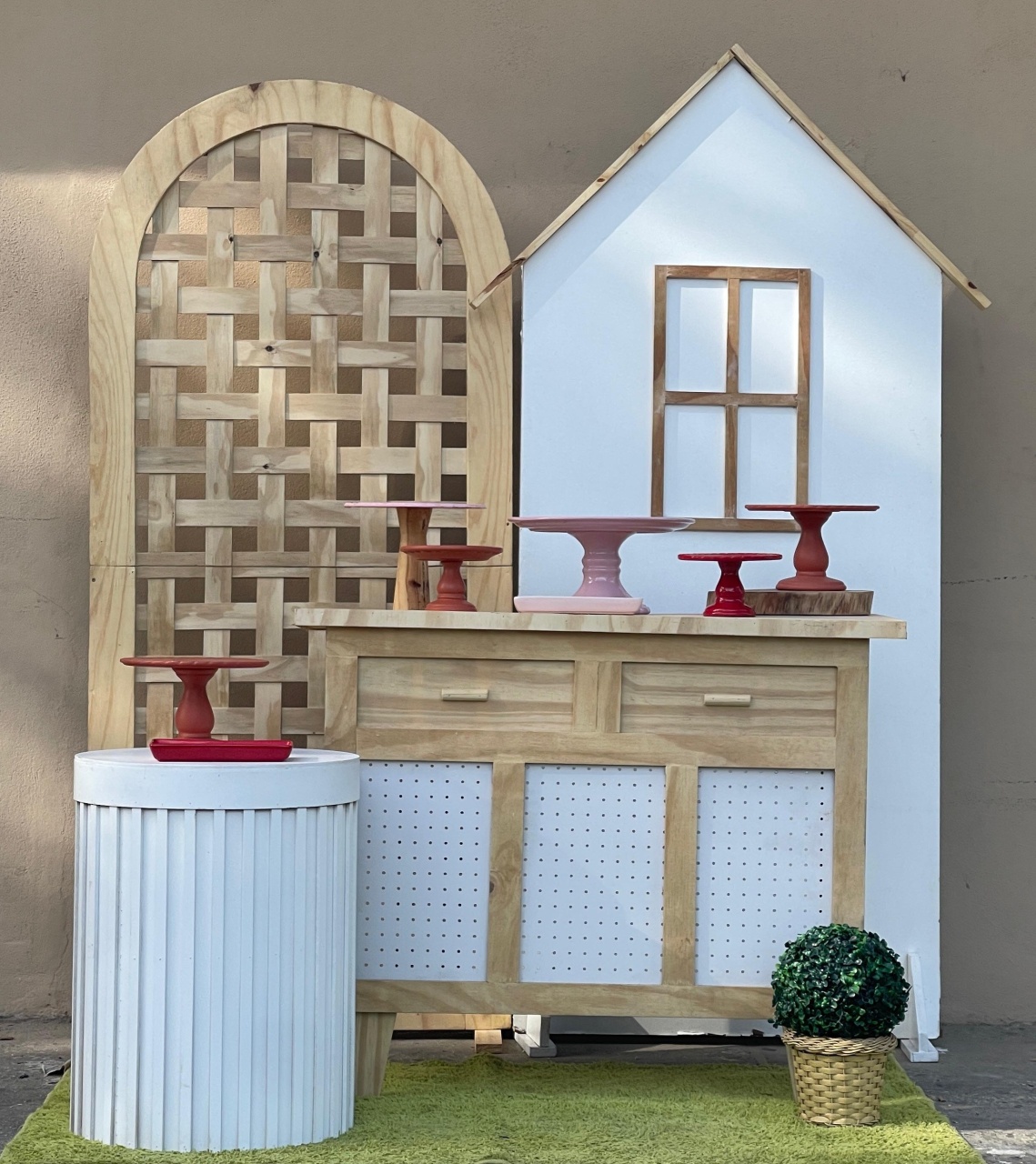 Kit Piquenique Casinha - Decore Locações