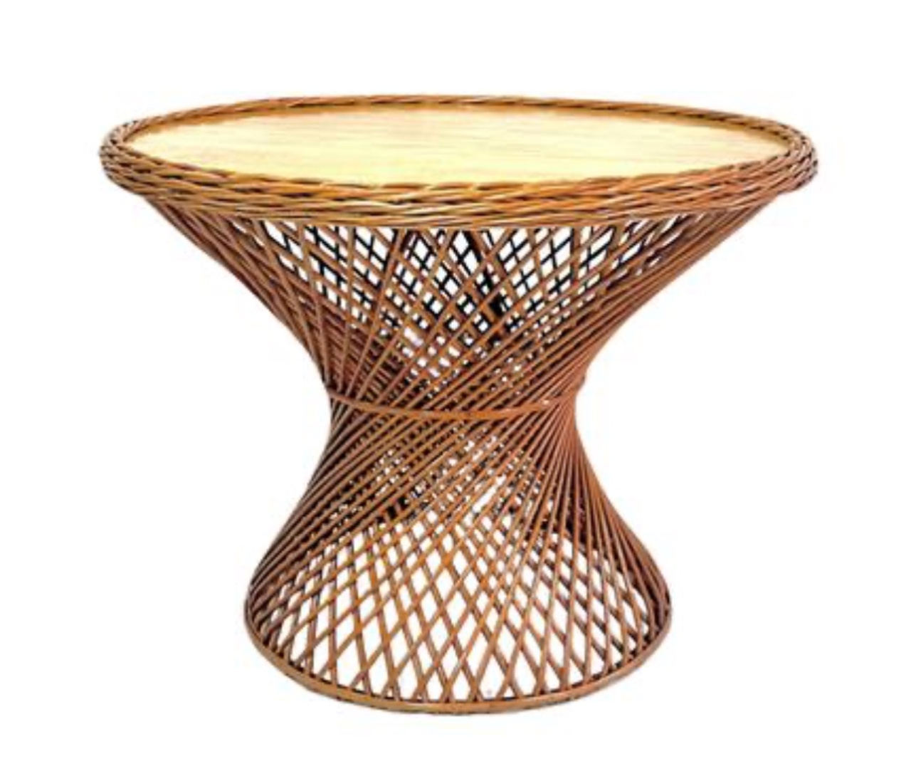 Mesa de Vime Cálice Gg - Decore Locações