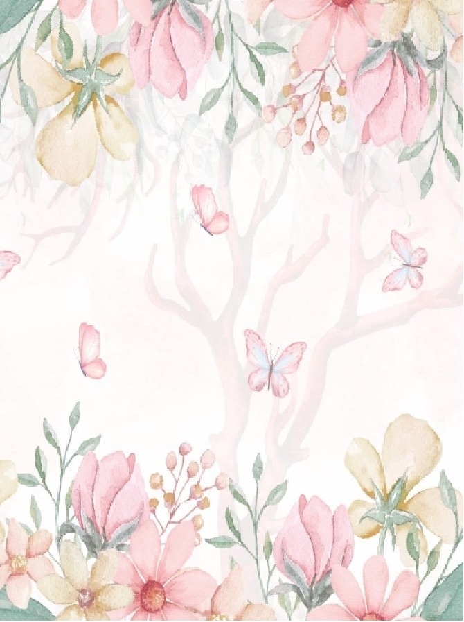 Painel Sublimado Tema Jardim  - Decore Locações