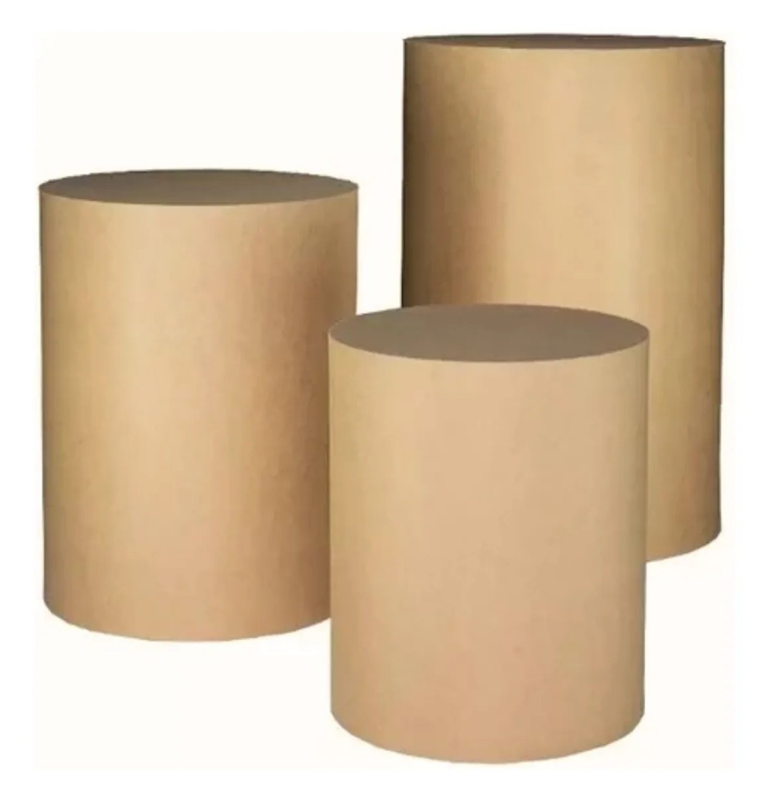 Mesa - Trio de Cilindros  - Decore Locações
