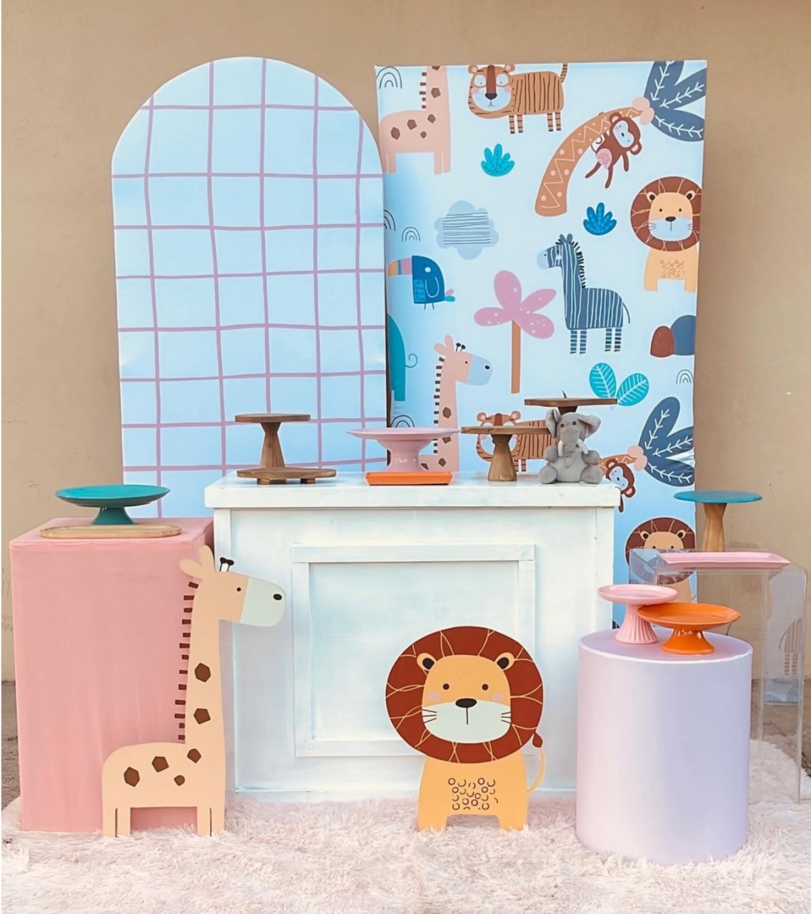 Kit Safari Estamparia - Decore Locações