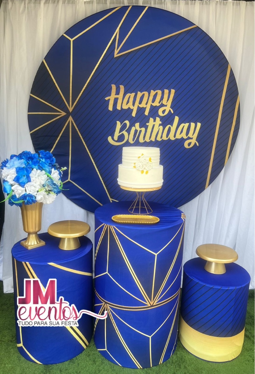 Kit Happy Birthday Azul - JMEVENTOS