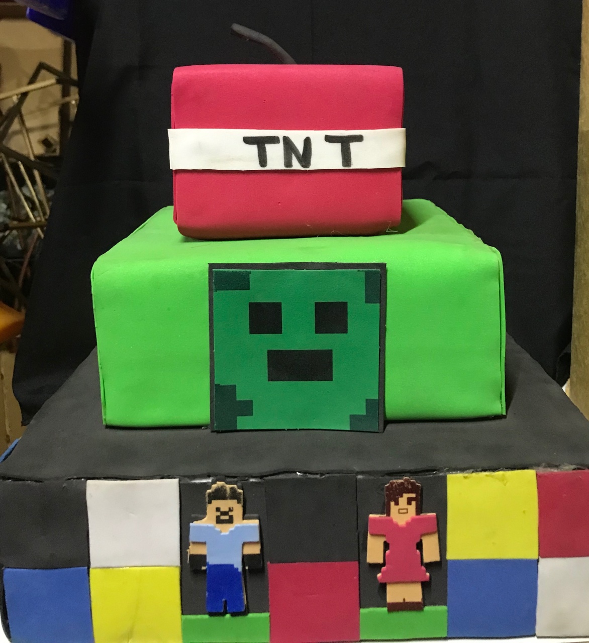 Bolo Minecraft - JMEVENTOS