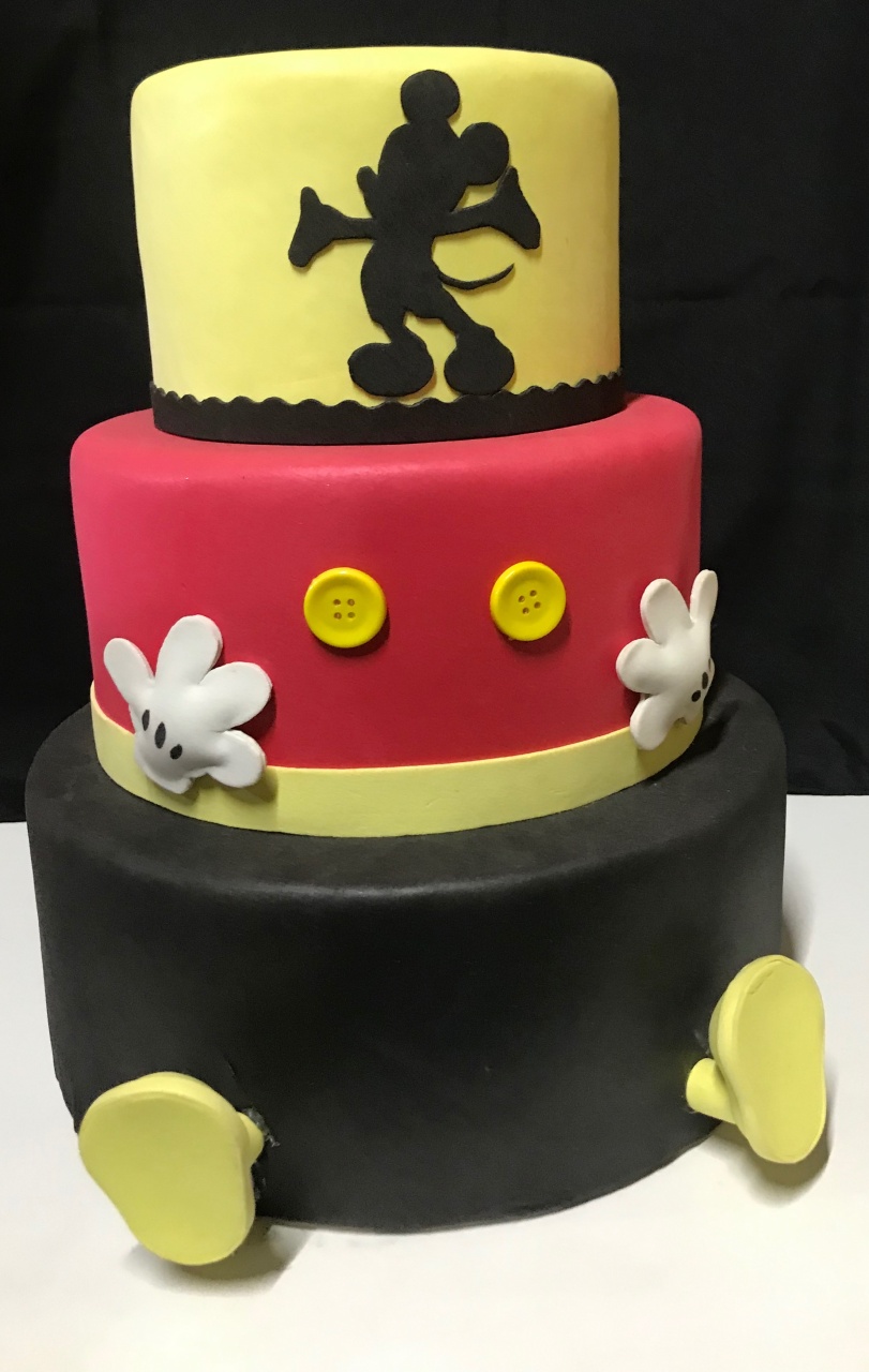Bolo Festa Mickey 02 - JMEVENTOS