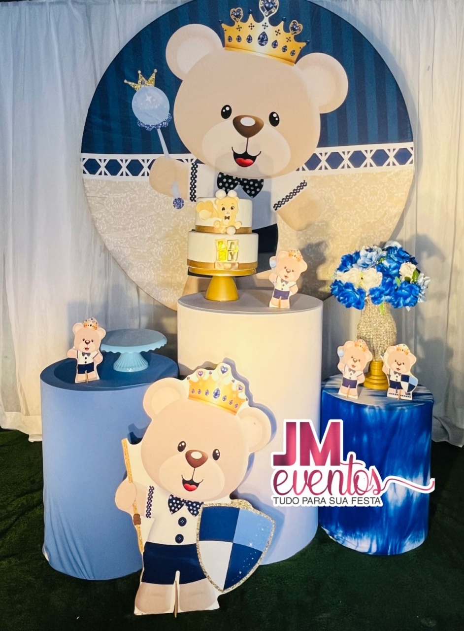 Kit Principe Urso - JMEVENTOS