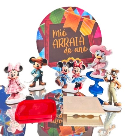 Arraia Com Mickey - JMEVENTOS