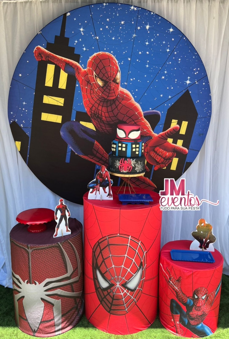 Kit Homem Aranha 02 - JMEVENTOS