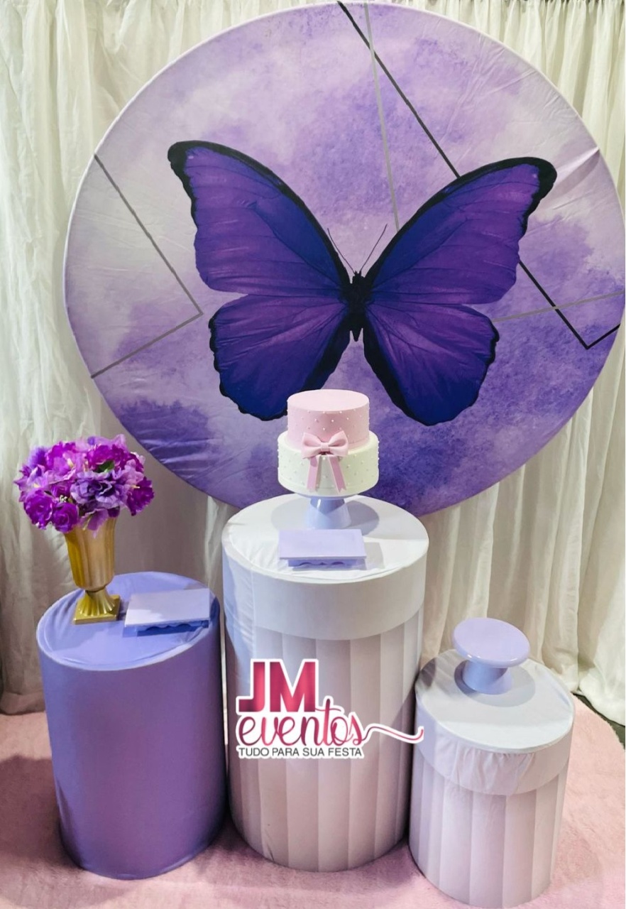 Kit Borboleta Roxa - JMEVENTOS