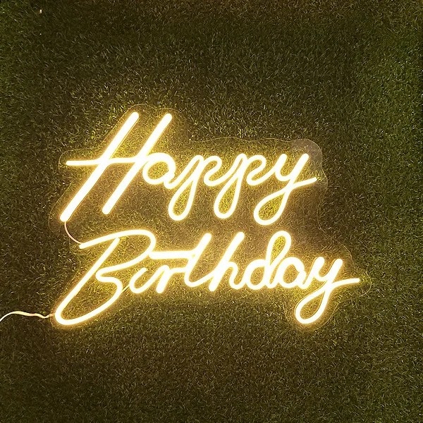 Happy Birthday Led - JMEVENTOS