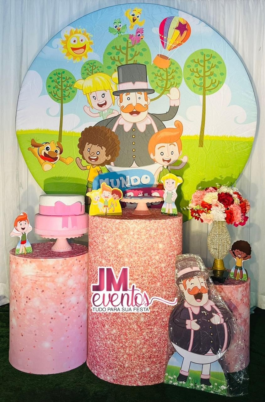 Kit Mundo Bita Menina - JMEVENTOS