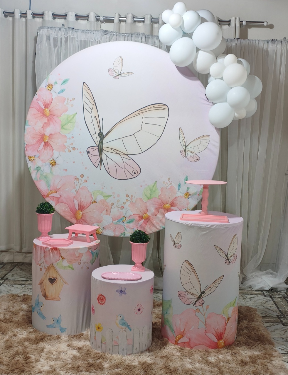 Kit Jardim de Borboletas.  - Claudia Mello Festas