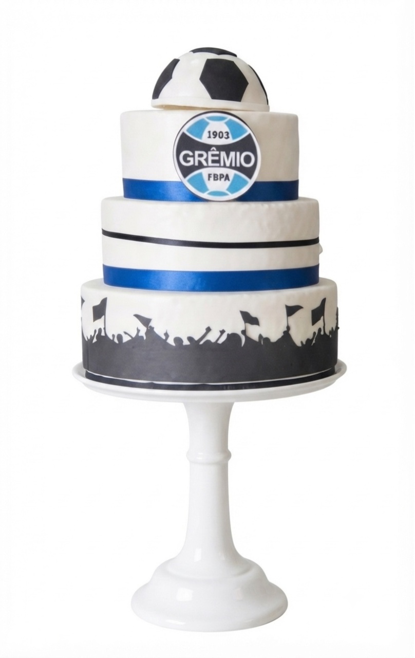 Bolo Fake Do Grêmio Torcida - A casa do pegue e monte 