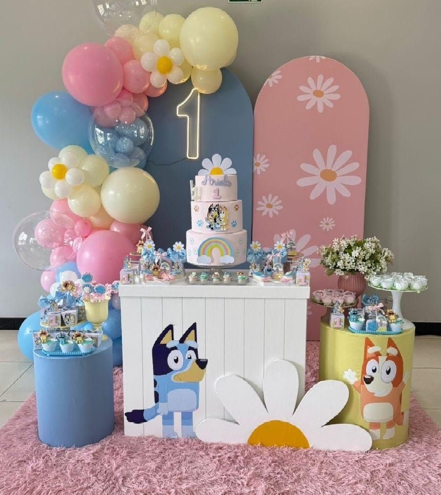 Bluey E Pingo   - A casa do pegue e monte 