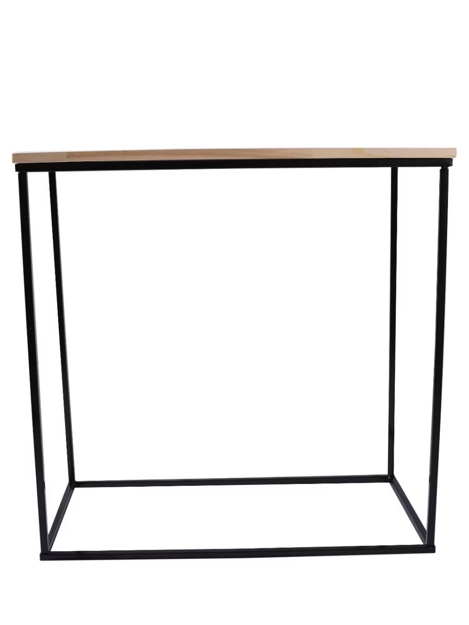 Mesa de Ferro Preto Tampo Branco Grande - A casa do pegue e monte 