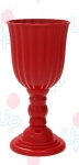 Vaso de Mesa Vermelho Grego C/ Arranjo - imagem 1