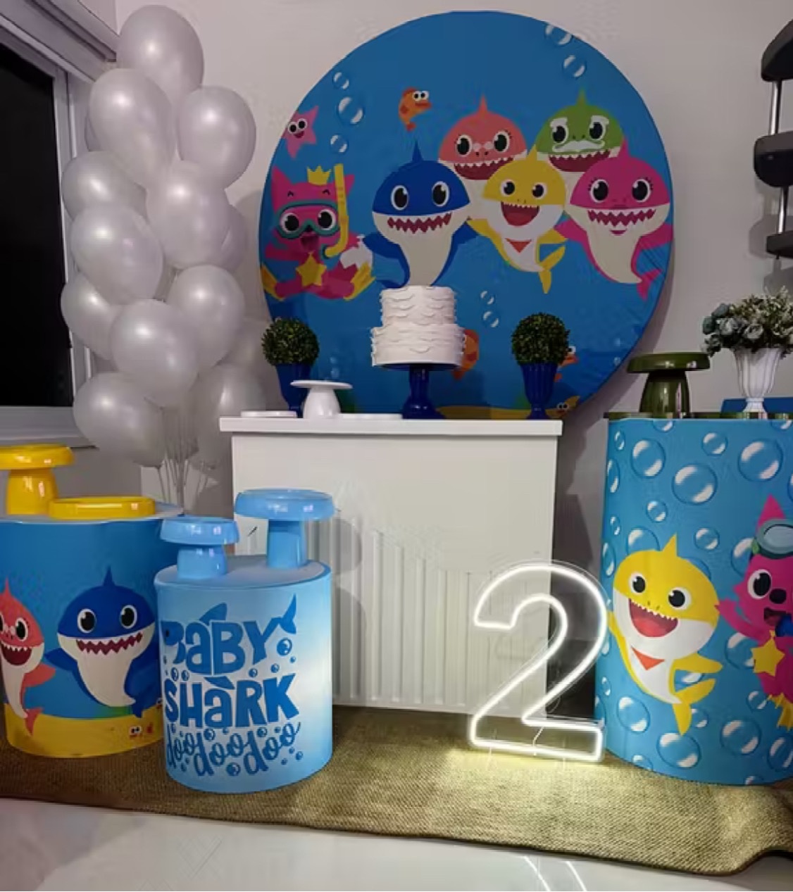 Baby Shark   - A casa do pegue e monte 