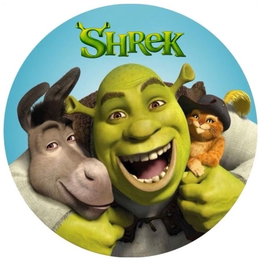 ..Shrek Capa Painel - A casa do pegue e monte 
