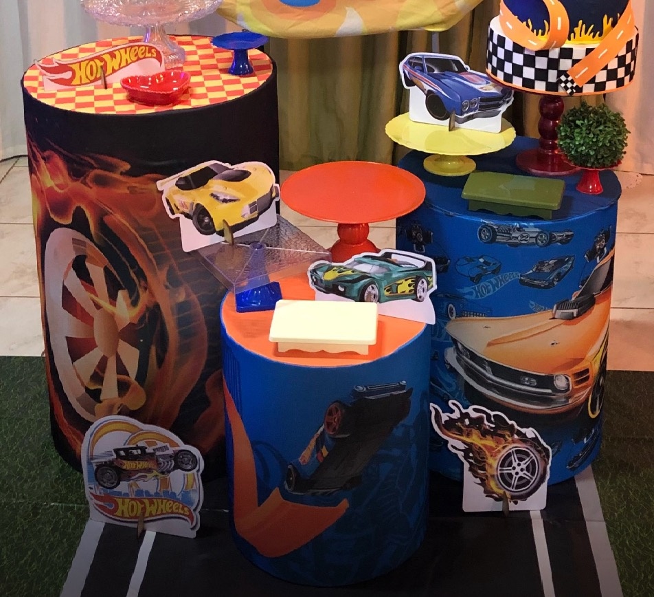 Kit Cilindro + Capas Hot Wheels - A casa do pegue e monte 