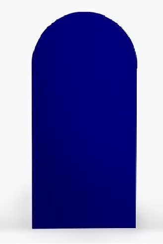 Capa Painel Azul Big Romano S/ Armação Romana  - A casa do pegue e monte 