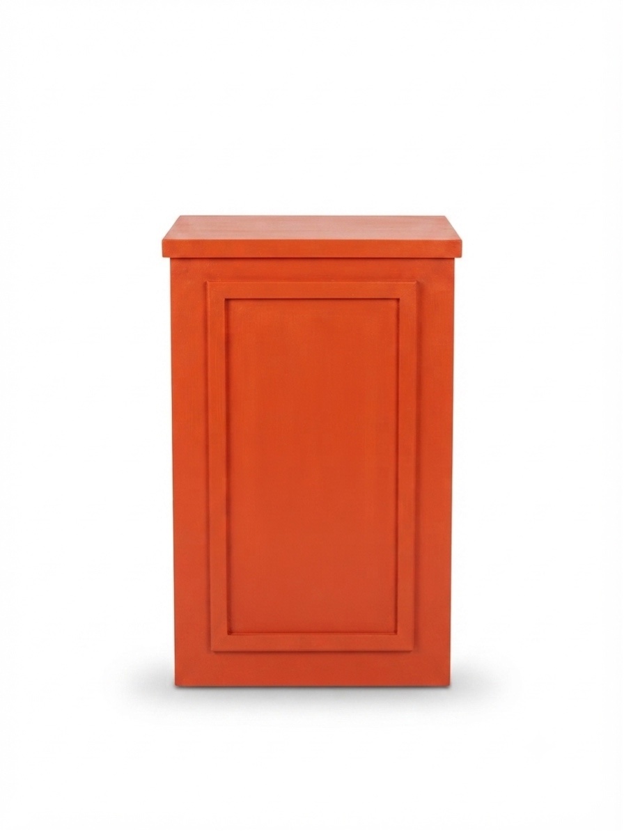 Mesa Cômoda Laranja Moldura - A casa do pegue e monte 