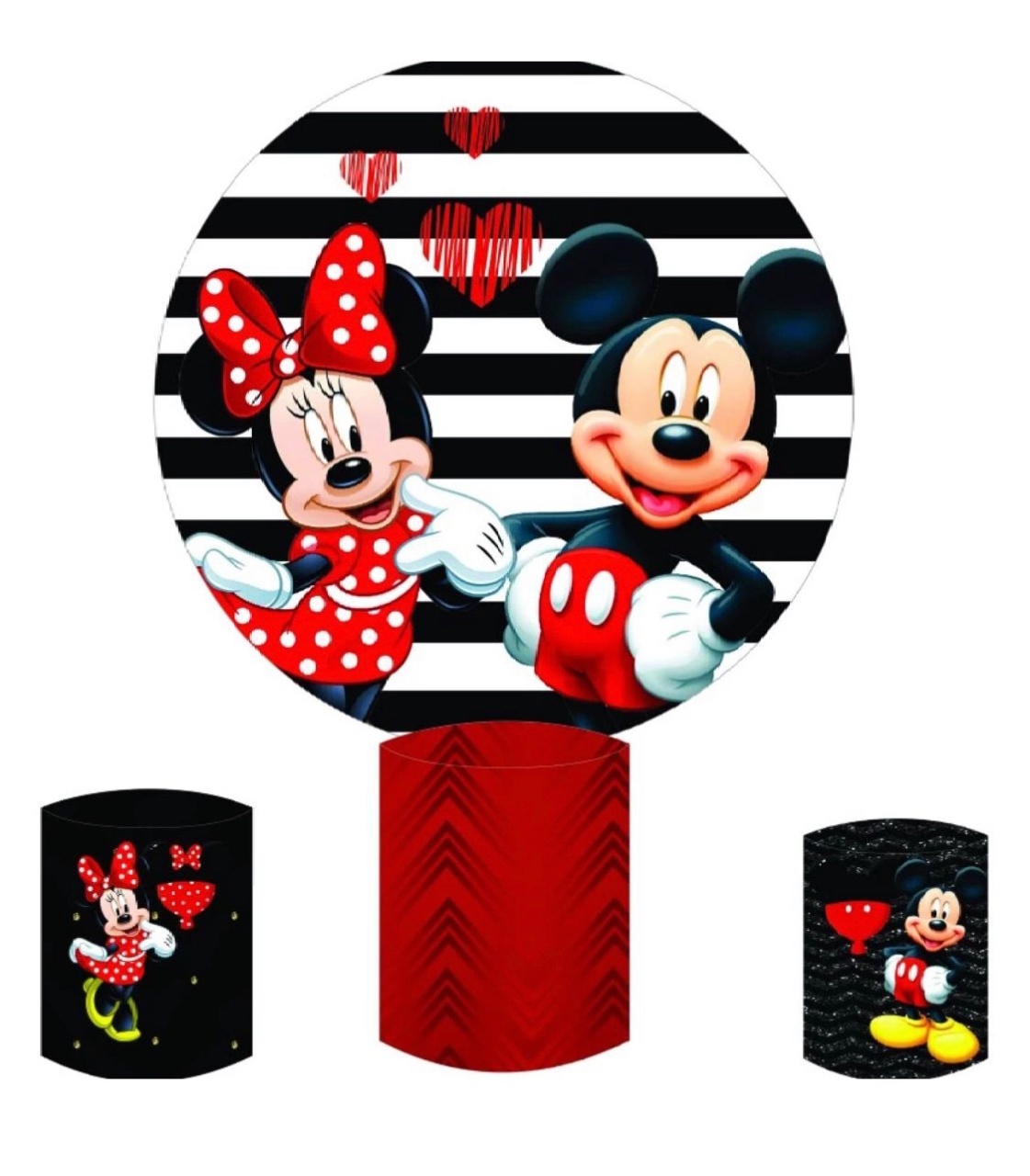 Minnie  E Mickey  - A casa do pegue e monte 