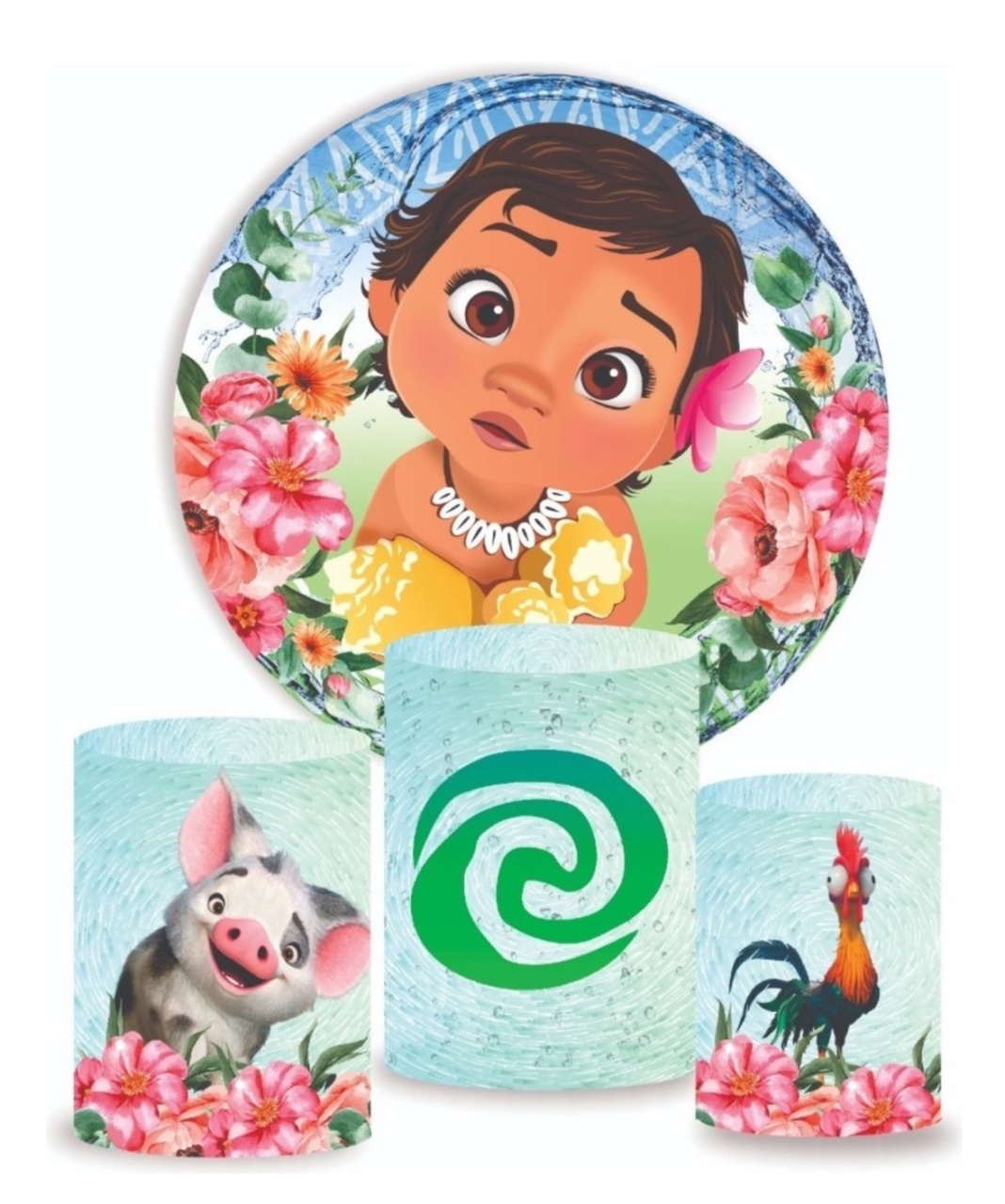Moana Baby - A casa do pegue e monte 