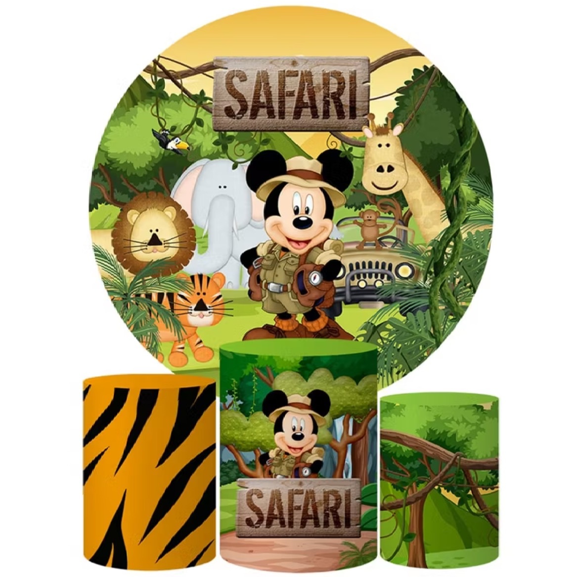 Safari  Mickey  - A casa do pegue e monte 
