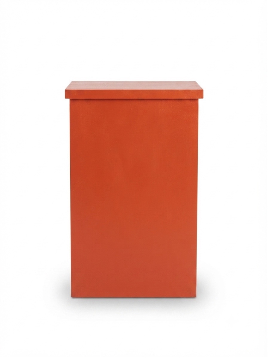 Mesa Cômoda Laranja Lisa - A casa do pegue e monte 