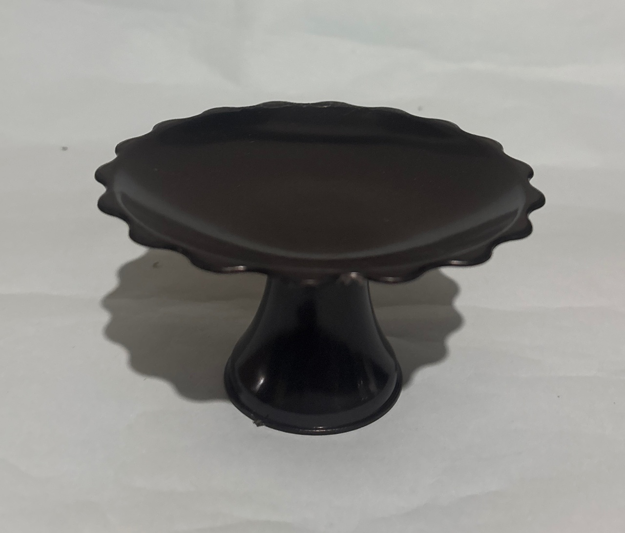 Porta Doce Preto Mini Cupcake Babado  - A casa do pegue e monte 