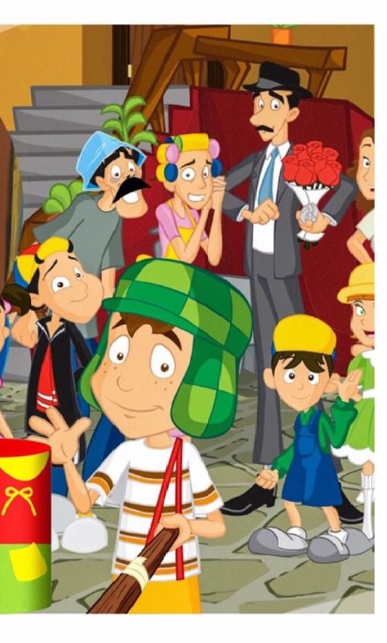 Painel Retangular Turma Do Chaves  + Armação de Ferro  - A casa do pegue e monte 