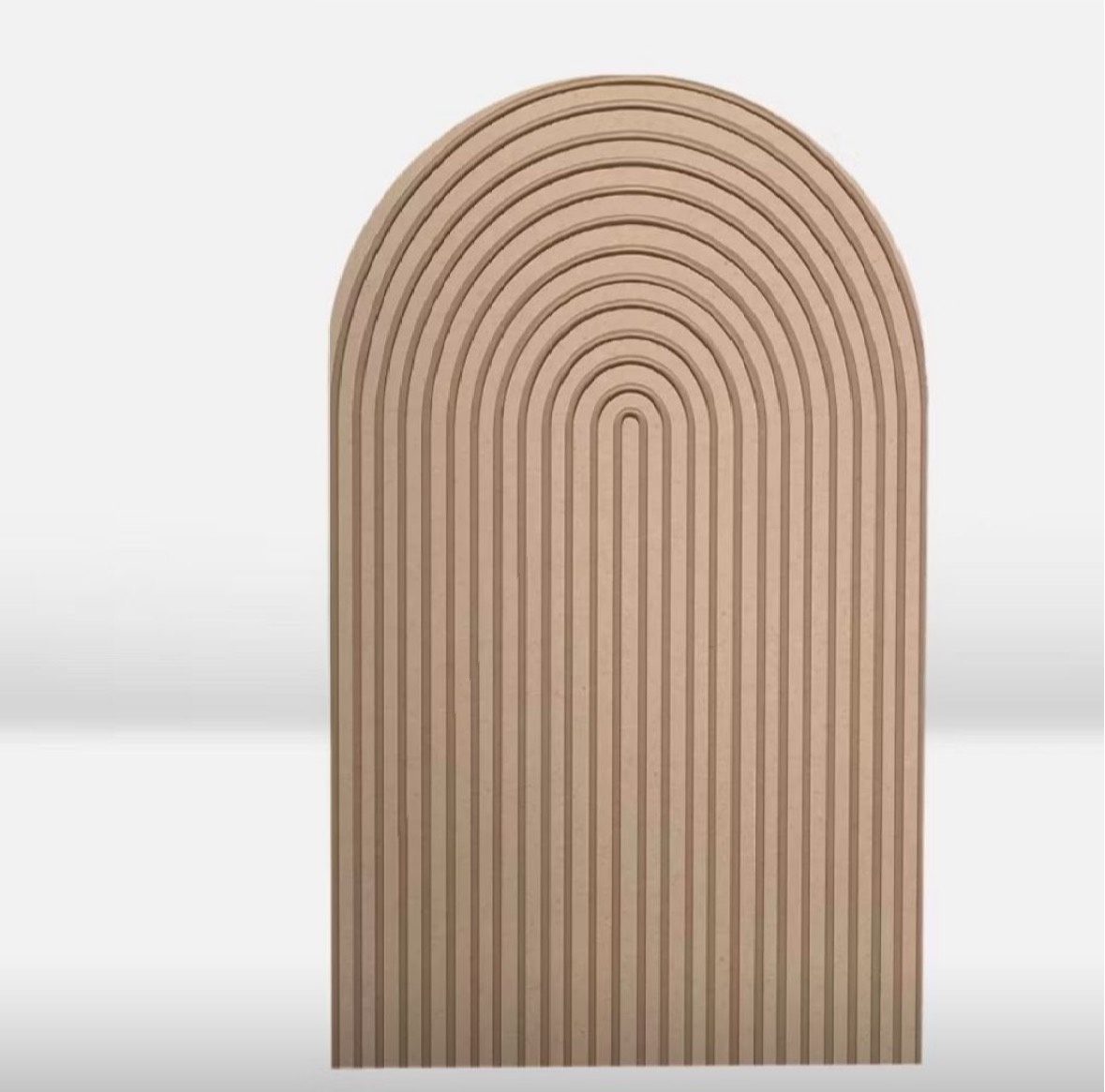 Capa Painel Marrom 3D S/ Armação de Ferro   - A casa do pegue e monte 