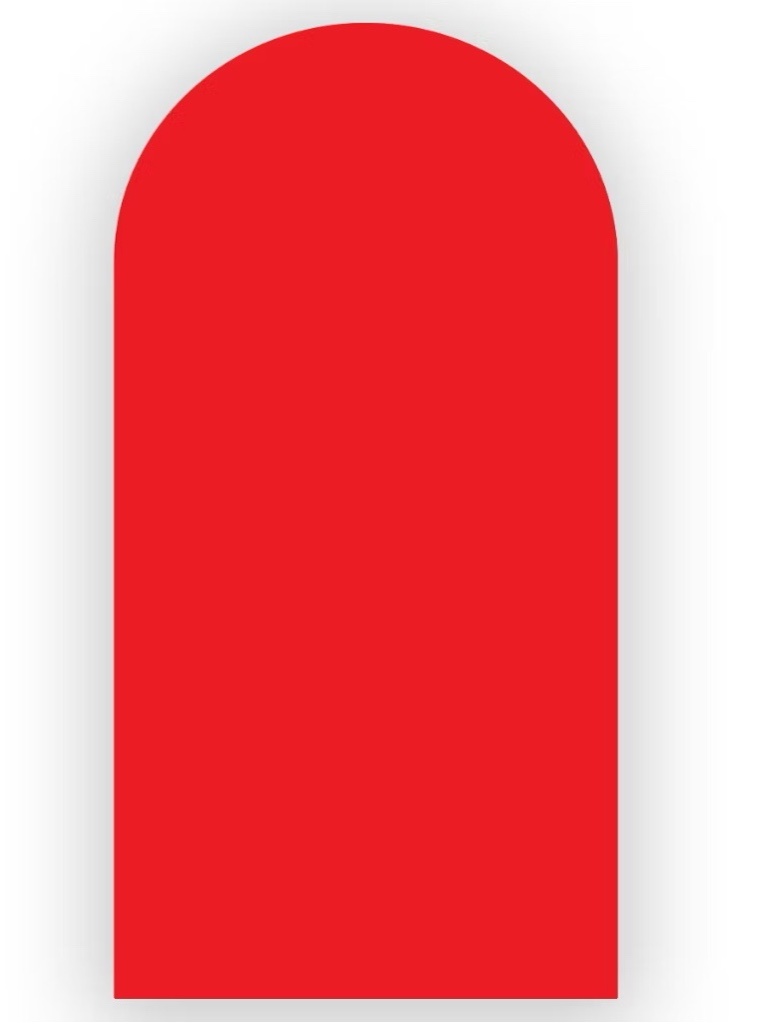 Capa Painel Romano Vermelho - A casa do pegue e monte 