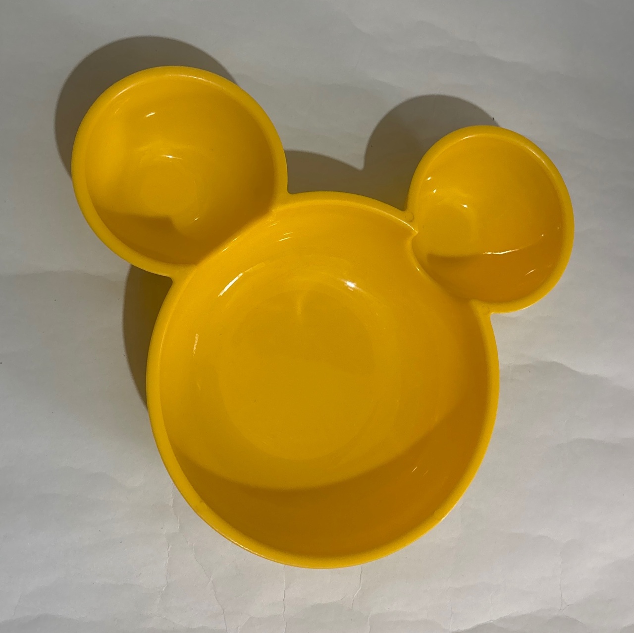Porta Doce Amarelo Cabeça Mickey - A casa do pegue e monte 