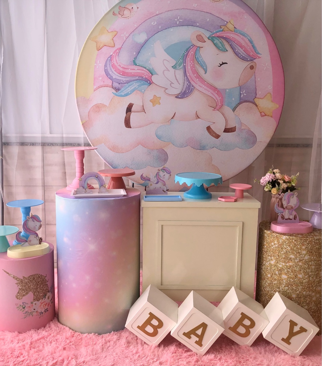 Unicórnio Baby - A casa do pegue e monte 