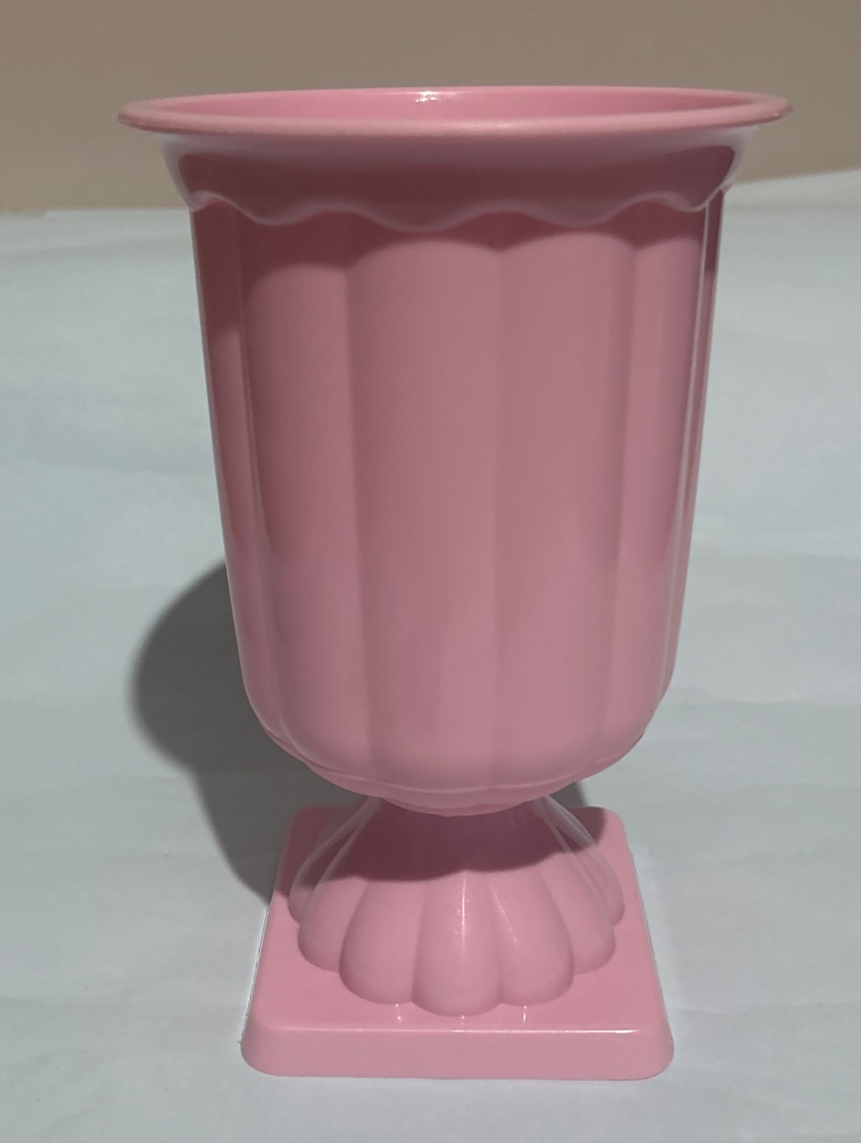 Vaso de Mesa Rosa S/Arranjo - A casa do pegue e monte 