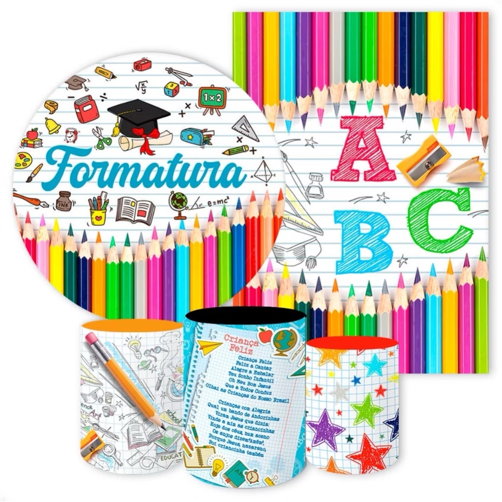 Formatura Infantil - A casa do pegue e monte 