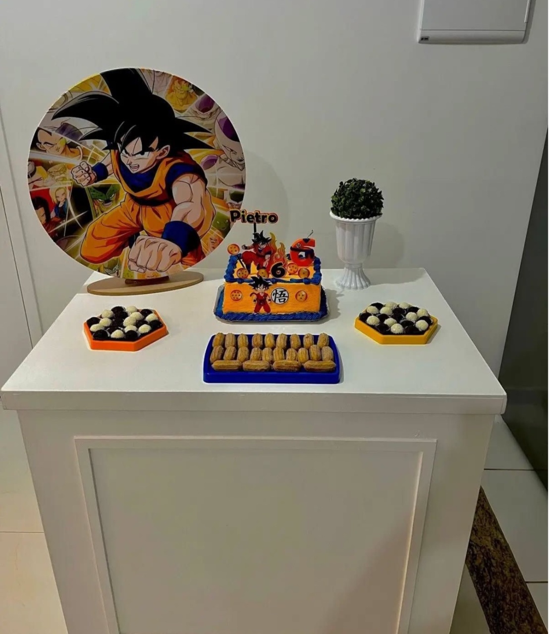 Dragon Ball (Festa Na Mesa). - A casa do pegue e monte 