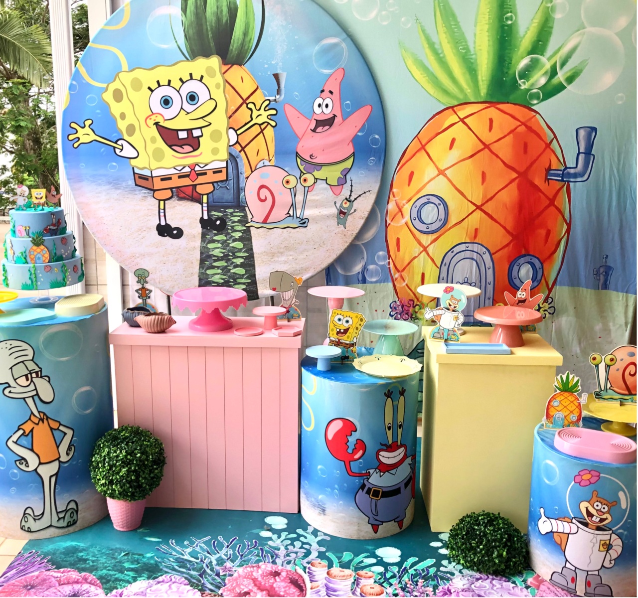 ..Bob Esponja…. - A casa do pegue e monte 