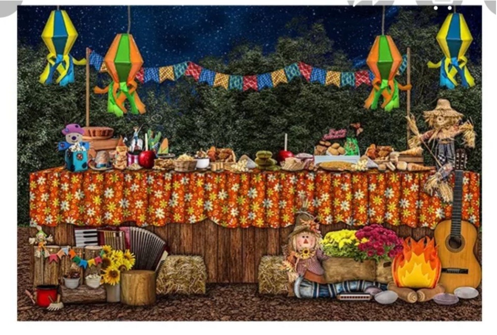 Festa Junina… - A casa do pegue e monte 